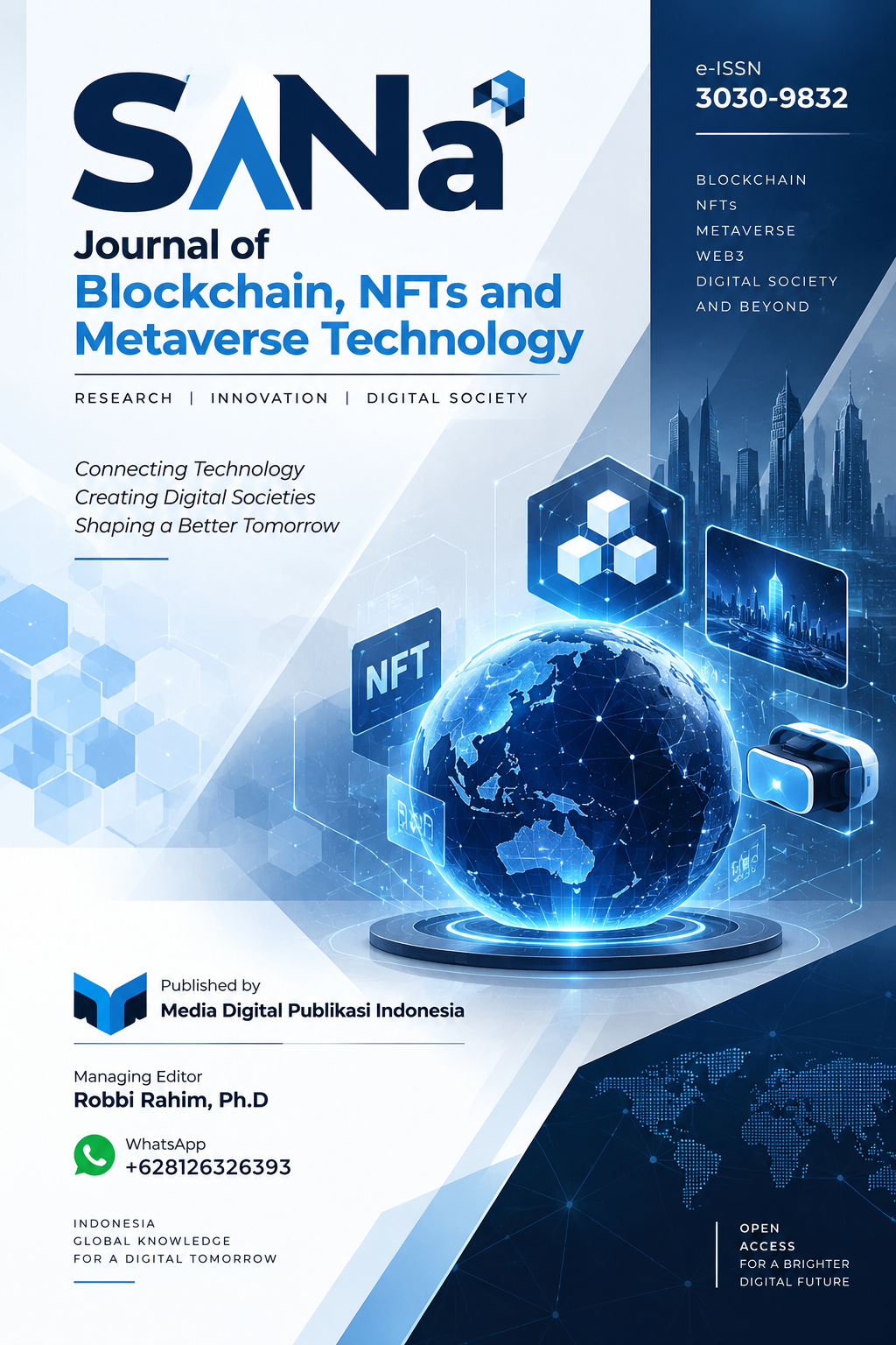 Cover of SaNa: Journal of Blockchain, NFTs and Metaverse Technology